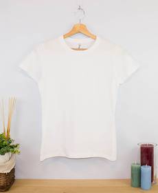 CAMISETA PERSONALIZADA MUJER CLÁSICA CUELLO REDONDO