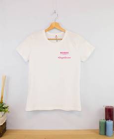 CAMISETA PERSONALIZADA MUJER BIO CUELLO REDONDO