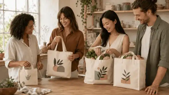 ¿Qué tamaño de bolsa personalizada elegir según el uso?
