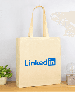 Bolsa personalizada con fuelle