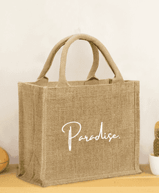 BOLSO DE TELA YUTE PERSONALIZADO “CARLOTA”