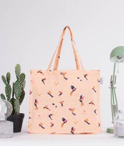 Tote bag personalizado con serigrafía y asa larga