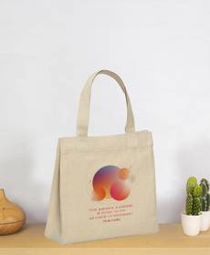 BOLSO DE TELA PERSONALIZADO "NORA" 220 (G/M²)