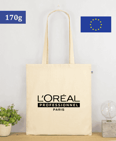 BOLSA DE ALGODÓN ECOLÓGICO "MADE IN EUROPE" 170 (G/M²)