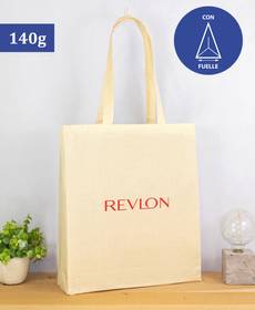 BOLSA DE ALGODÓN DE TELA CON BASE 140 (G/M²)