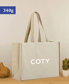 BOLSO DE TELA YUTE PERSONALIZADO "LUCY" (340 G/M²)