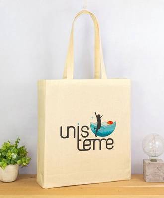 Bolsa personalizada superior con fuelle