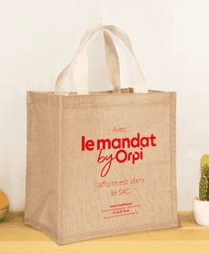 BOLSO DE TELA YUTE PERSONALIZADO “JULIETTE”