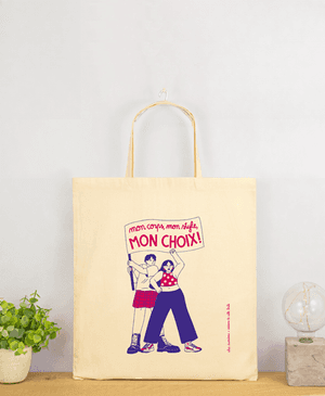 Bolsa personalizada de asas cortas bio