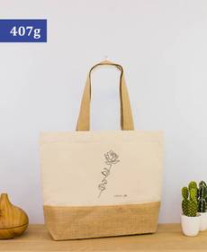 BOLSO DE TELA YUTE PERSONALIZADO "ALEXA" 407 (G/M²)