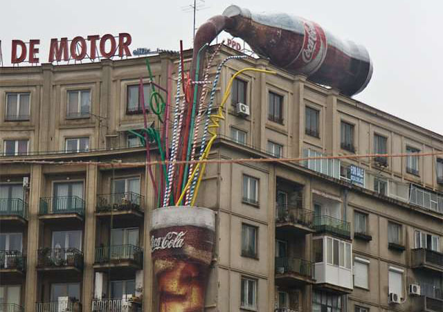 Street Marketing ejemplo coca-cola