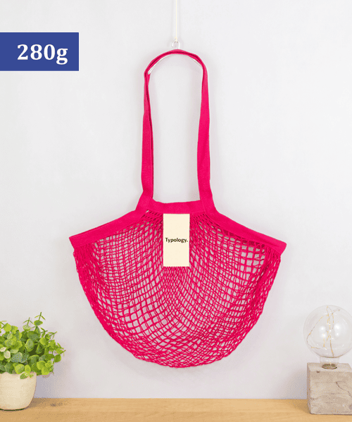 Bolsa de algodon de tela – Fucsia