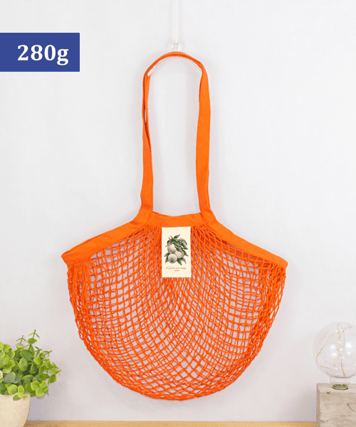 Bolsa de algodon de tela – Naranja