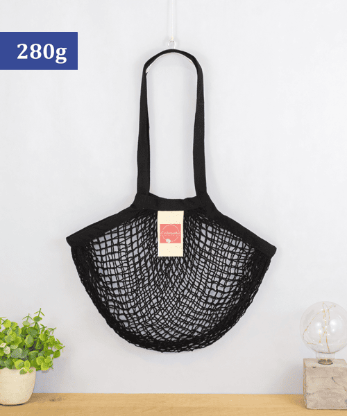 Bolsa de algodon de tela – Negro