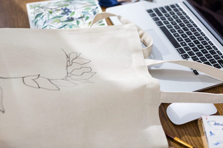 cómo hacer bolsas de tela